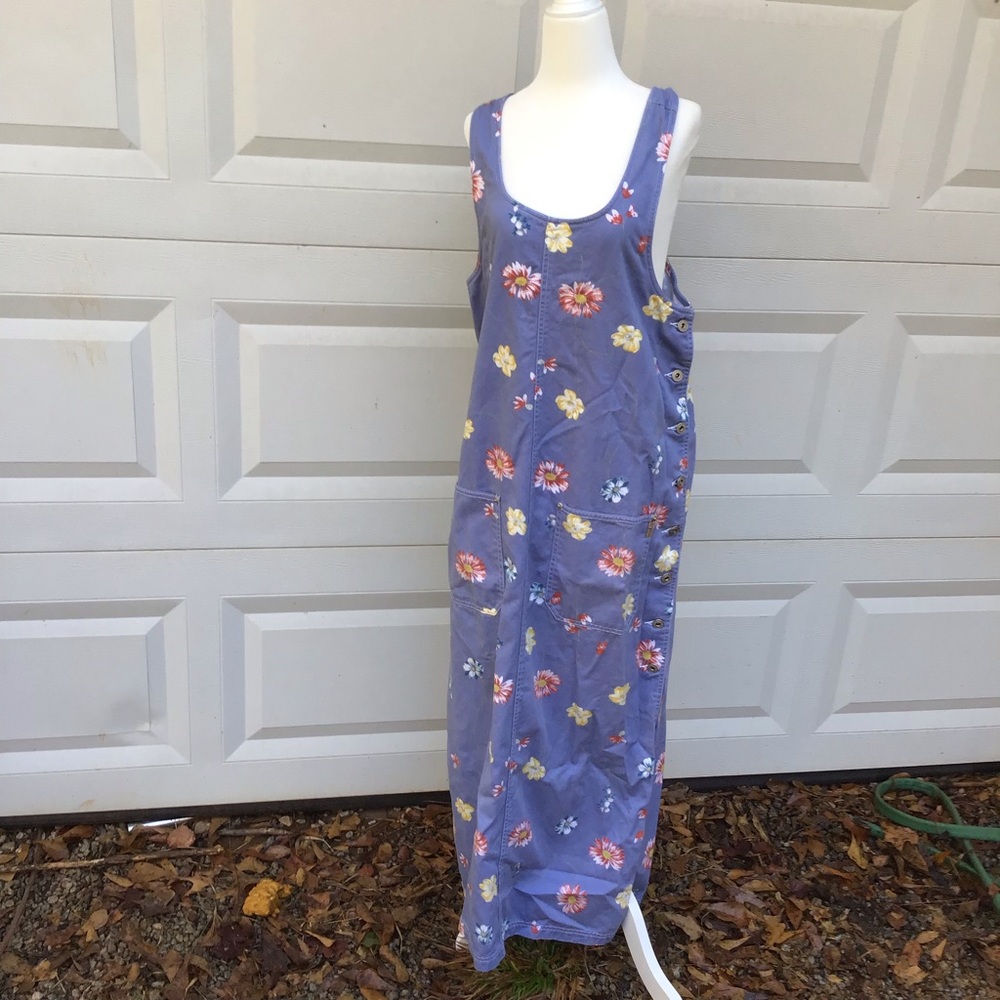 Express Floral Maxi Dress - Purple and Multicolor